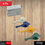Decorative bird-shaped wall hooks offering a stylish solution for home organization.
