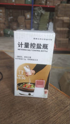 Seasoning shaker providing precise 0.5g salt measurement per use
