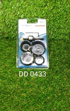 An arrangement of the BoltForce hole saw set featuring its diverse range of hole sizes.