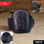 Anti-skid knee pad featuring protective hard shell design for work safety