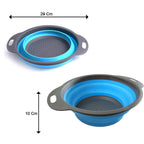 Vastate foldable silicone kitchen strainer on a clean counter.