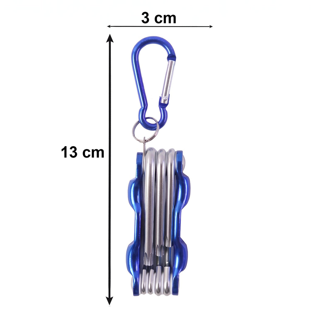 Compact cycling multi tool with clip for easy carrying