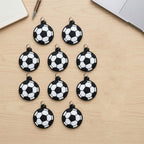 Football shape key holder for bags and keys