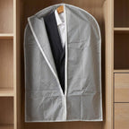 Set of 5 breathable garment covers ideal for wardrobe protection