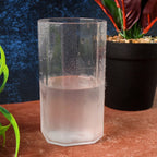 Stylish unbreakable plastic drinking glasses set, ideal for everyday use