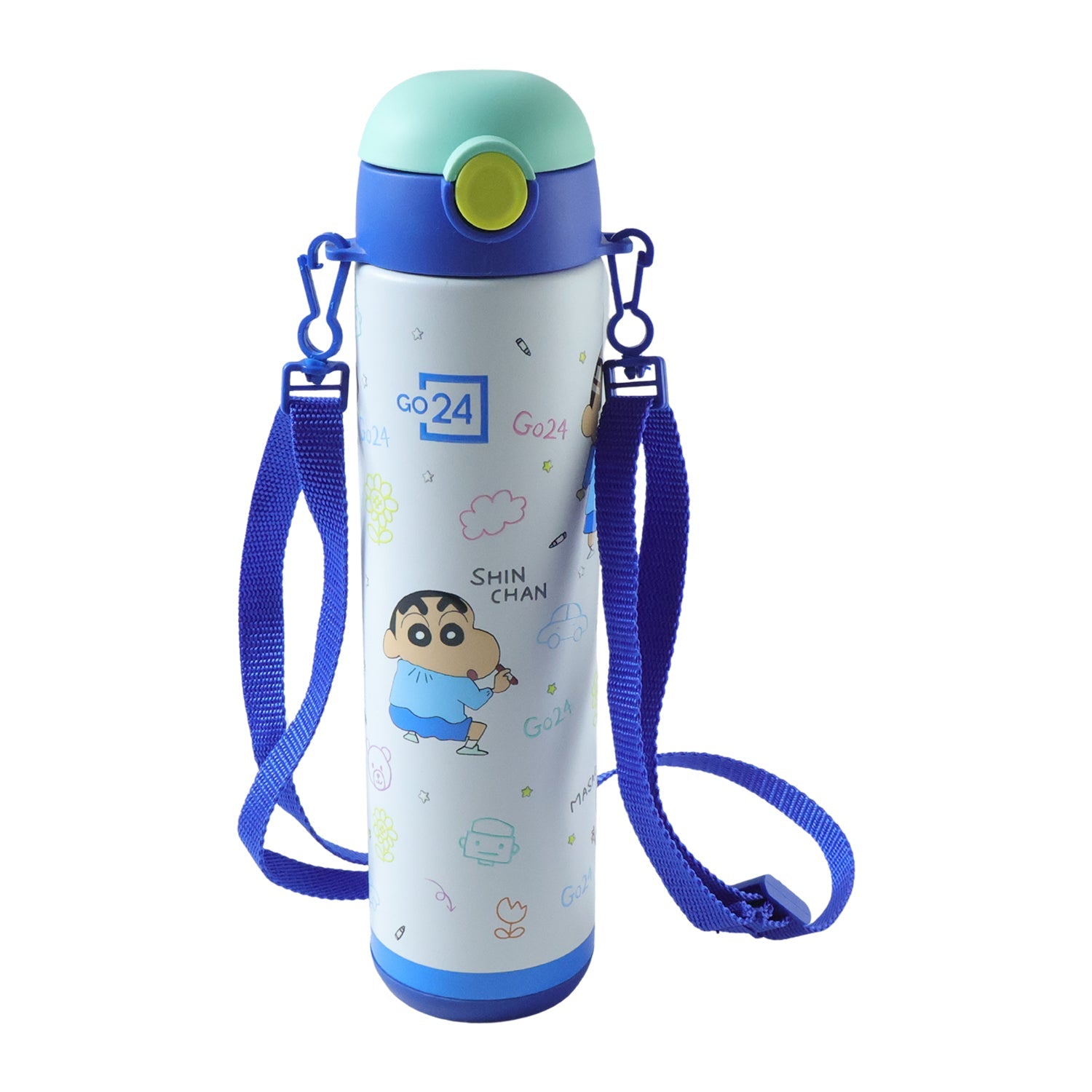Portable and durable stainless steel water bottle for kids’ adventures