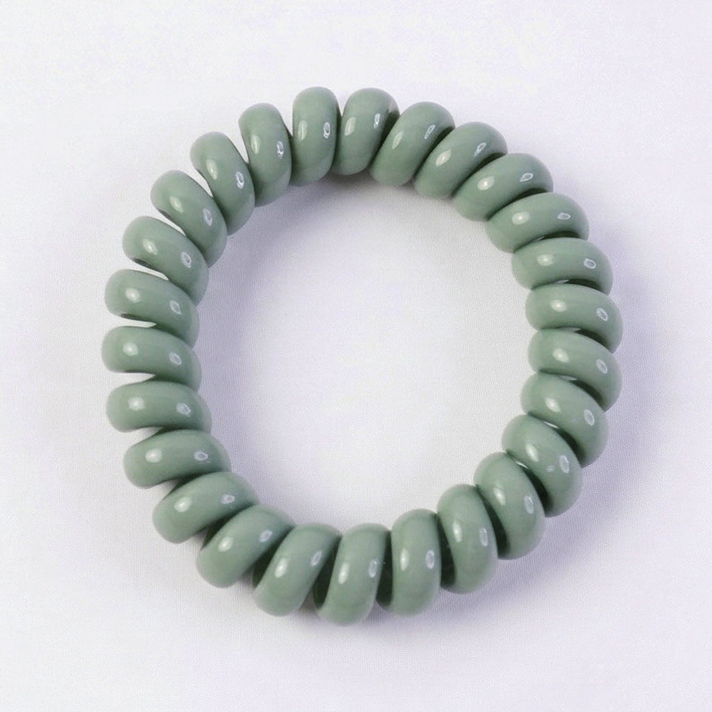 Lightweight waterproof hair elastic, ideal for active outdoor use