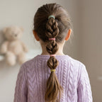 Various neutral tone elastic hair bands, perfect for everyday styling