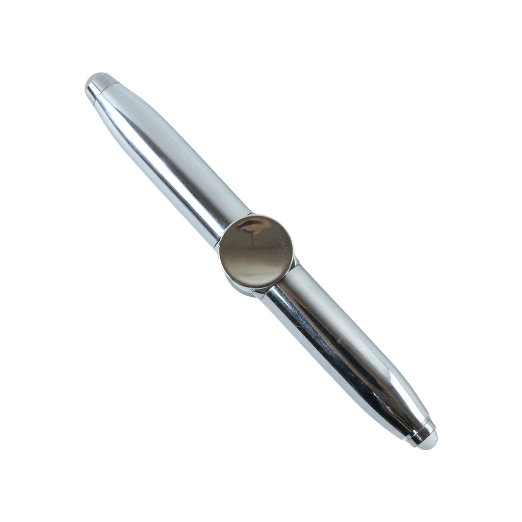 Stylus pen with LED spinner light for touchscreen devices