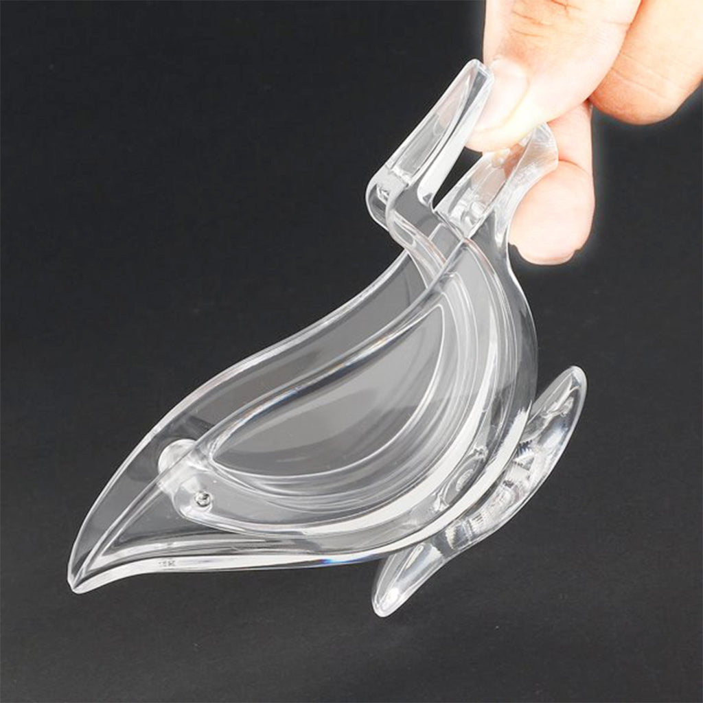 Compact and portable lemon squeezer, perfect for any kitchen countertop.