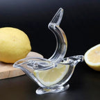 Handheld citrus juicer, ideal for quickly squeezing lemons and limes.