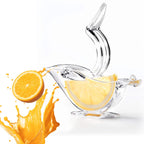 ChefAura bird-shaped lemon squeezer shown with its retail color packaging.