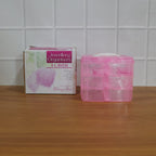 Clear plastic storage box suited for jewelry, crafts and small essentials