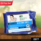 Beautiful Basics Wet Face Wipes packaging, showing the brand and product details.
