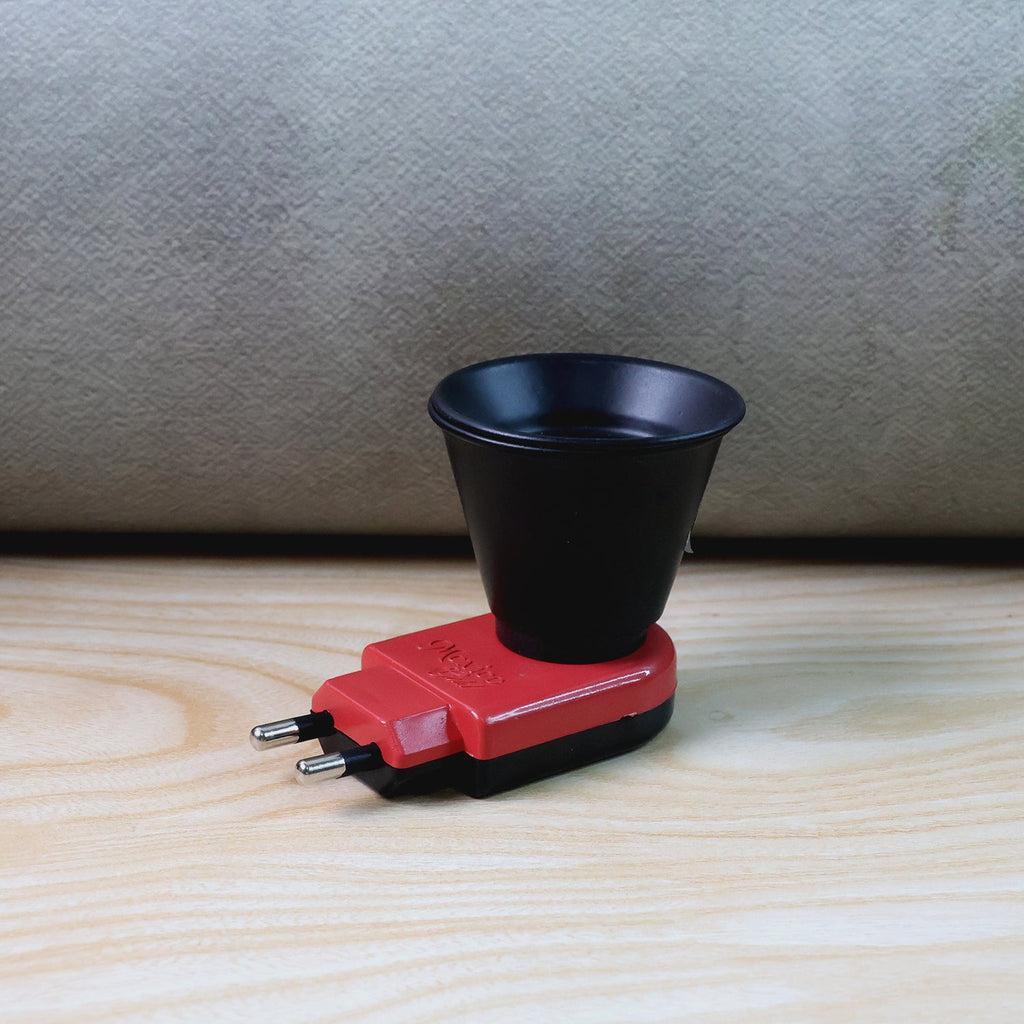 Electric Kapoor Dani Diffuser showing full product design and electric camphor heating