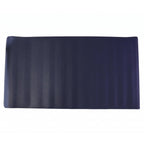 Durable leather finish large desk mat with anti-slip base