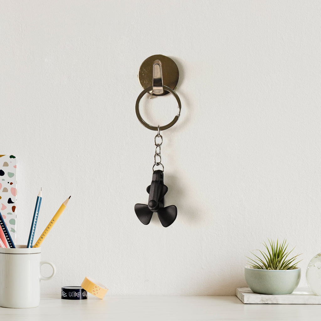 Keychain collection featuring alphabet and character charms