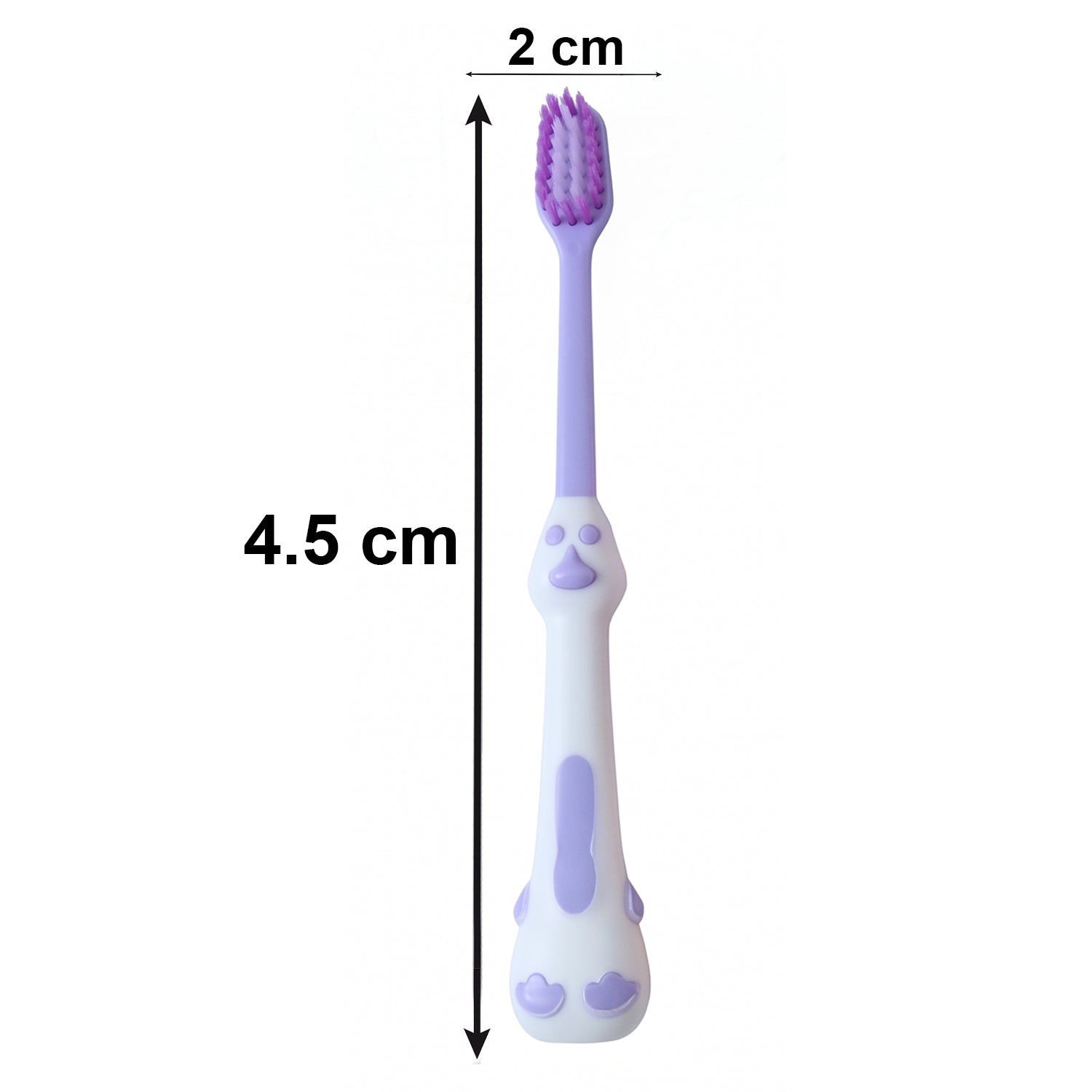 Child using kids cartoon spring frog toothbrush set