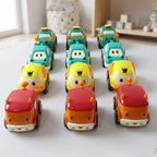 Bright colorful Funwoods Scurry toy cars perfect for toddlers