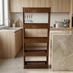 Utility storage rack for kitchen, bathroom, and household items