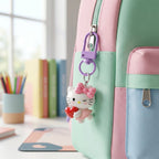 Fashion keychain with colorful design