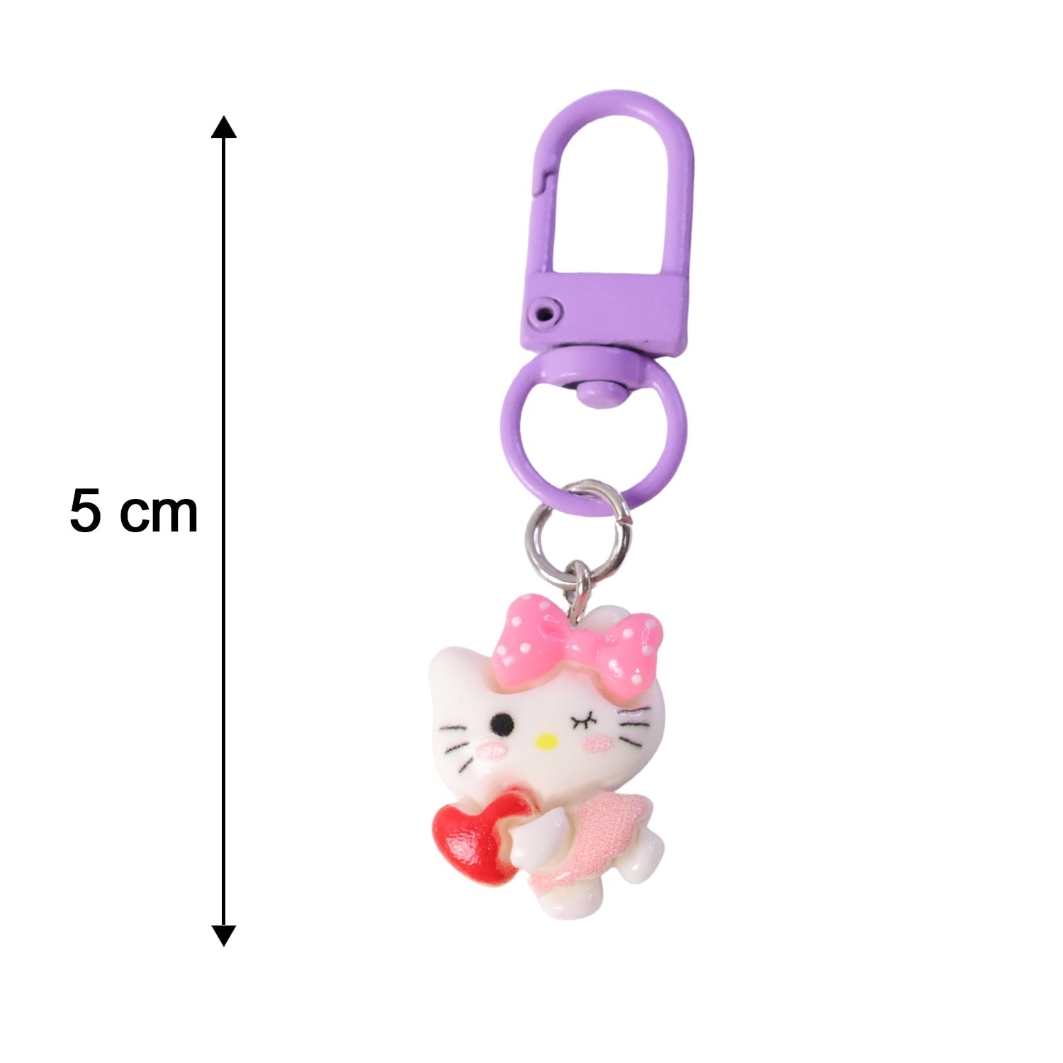 Mini cute bag charm keyring for girls