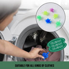 Soft spiky dryer balls designed for delicate fabric and laundry efficiency