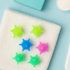 Eco-friendly reusable washing machine balls for fabric softening and care