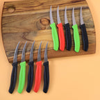 Multipurpose lemon knife with ergonomic grip from 10-piece kitchen knife set