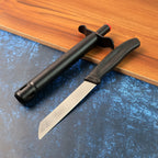 Sharp stainless steel kitchen utility knife in kitchen knife combo set
