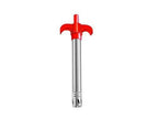 Stainless steel gas lighter designed for quick and safe stove ignition in Indian kitchens.