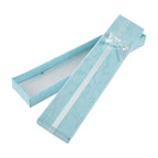 Open jewelry gift box with soft lining showing interior protection