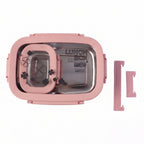 Lunch box set with snack container and spoon