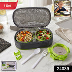 Kids & adults stainless steel lunch box with insulated bag and leakproof lid