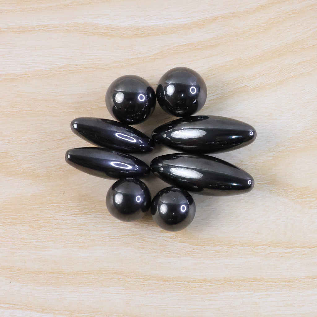 Variety of magnetic shapes included in Magnetic Power Kit STEM set