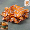 Elastic-fit printed matka cover protecting an earthen water pot