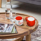 The King and Queen couple coffee mug set, perfect for gifting.