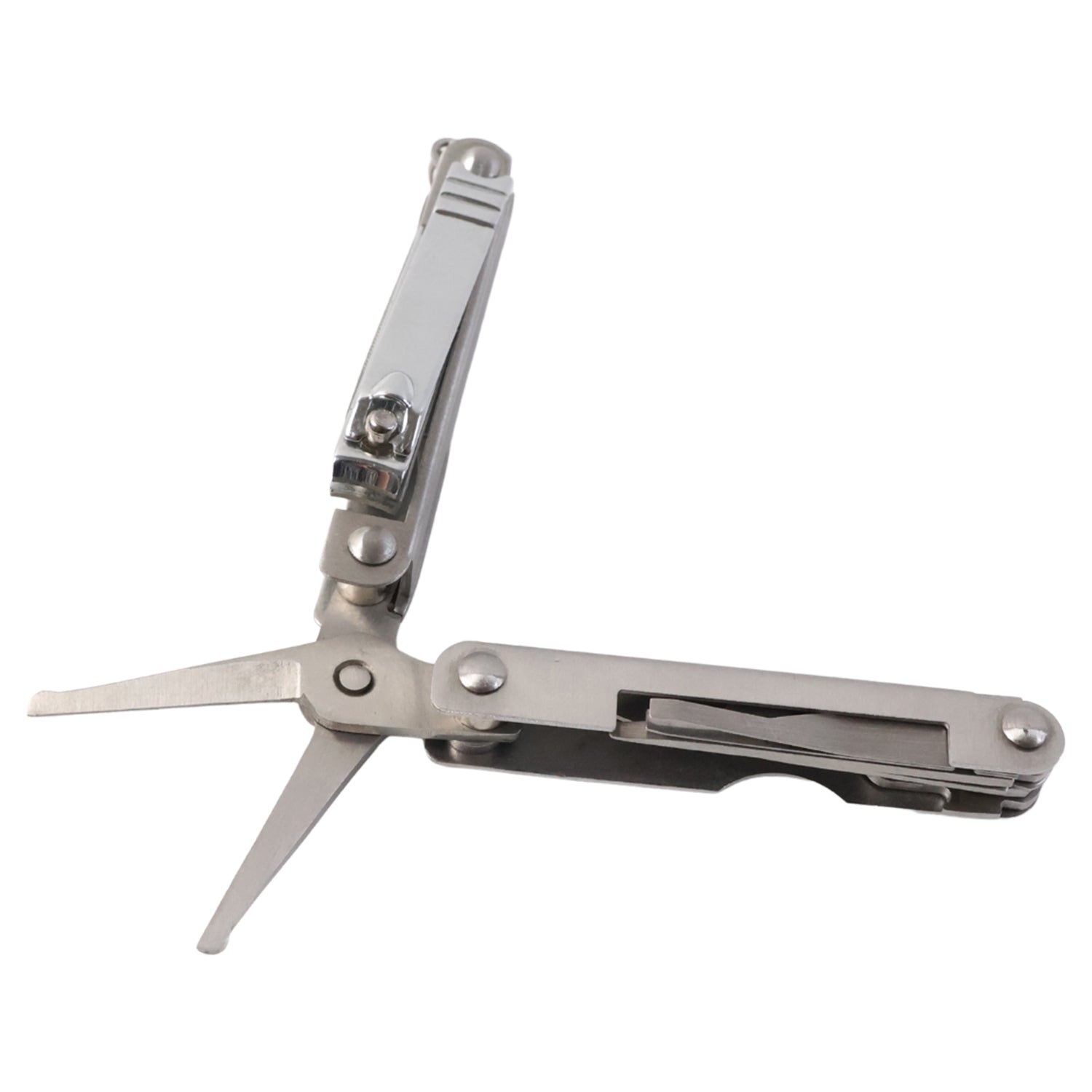 Multi tool kit including knife and bottle opener components