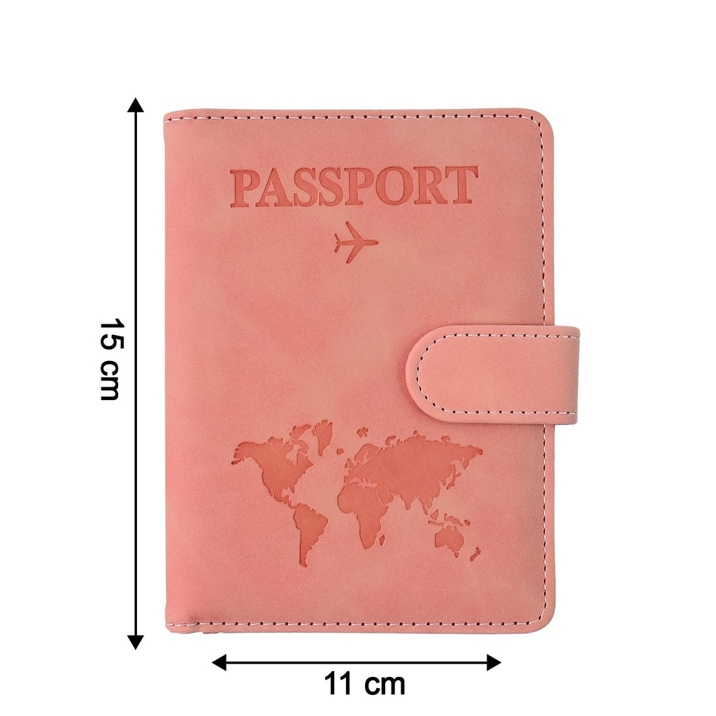 Inner compartments of travel passport holder showing card and SIM slots