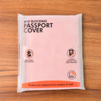 Display of travel passport holder with embossed world map design