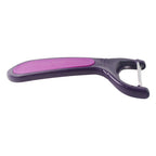 Dual tone peeler highlighting blade and handle design for effortless fruit peeling