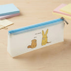 Compact waterproof pencil pouch designed for organizing pens and small essentials
