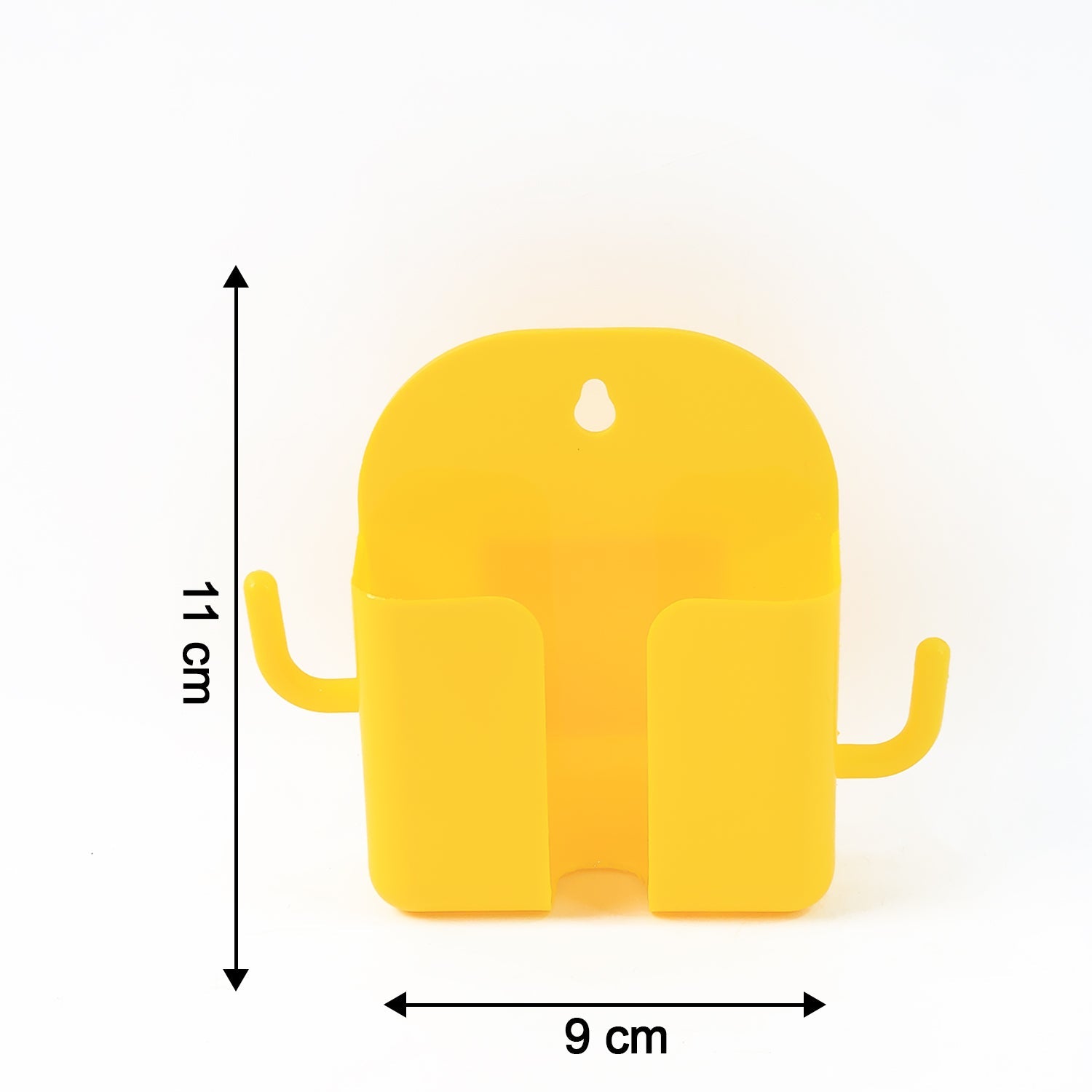 Wall mount mobile stand with hook used for hanging small essential items