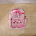 My Melody kids backpack in a real-life setting