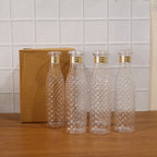 Plastic water bottle for versatile beverage storage