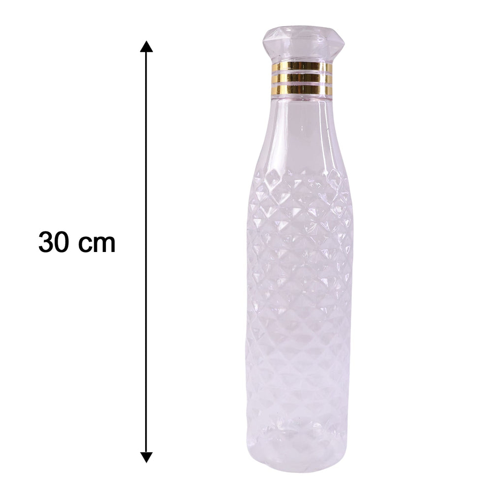Plastic water bottles for drinking, storage, and daily needs