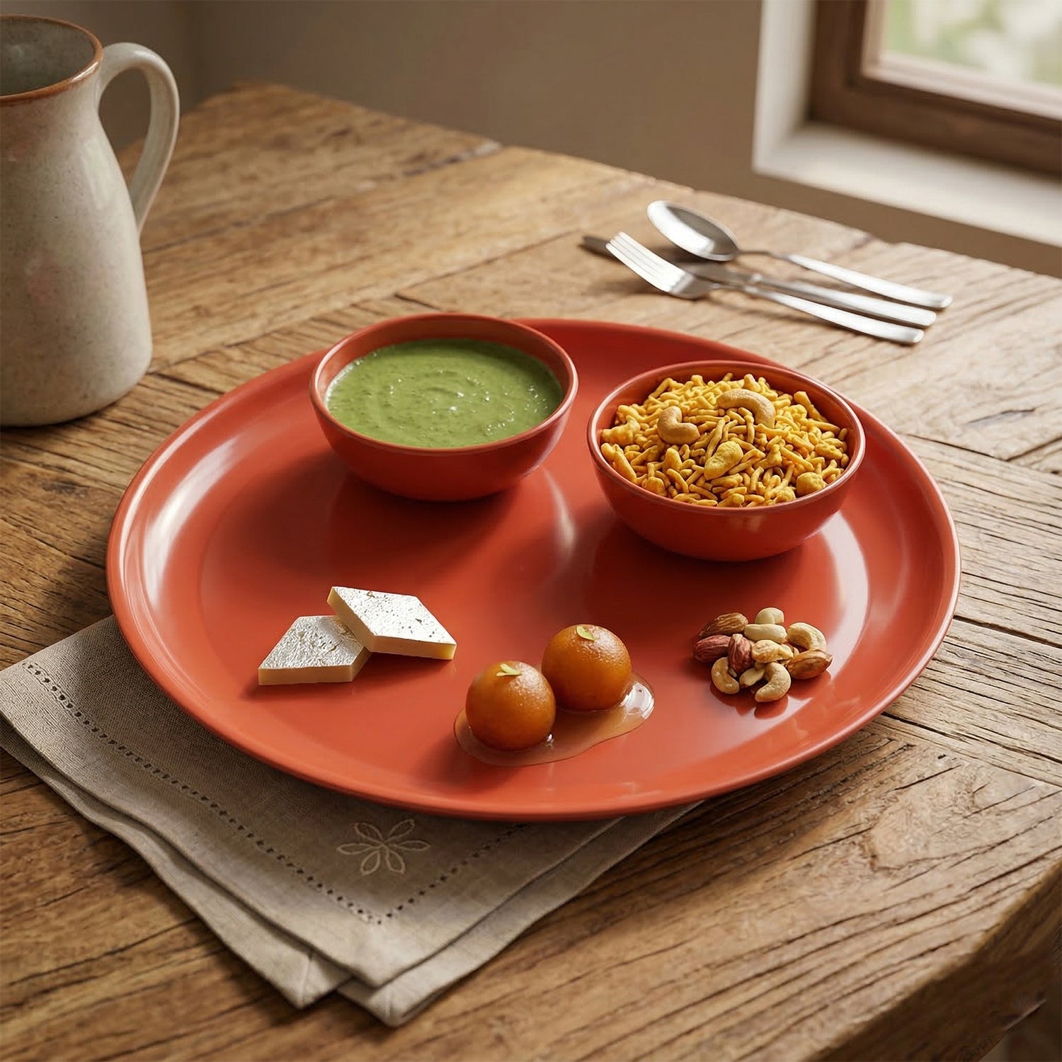 Tableware serving dish set for family gatherings