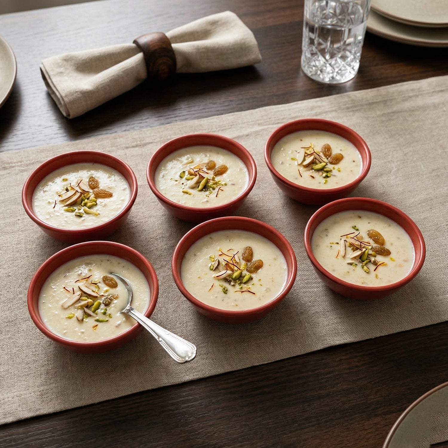 Plastic dinnerware set for indoor and outdoor dining