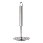 Ergonomic stainless steel potato masher for effortless mashing