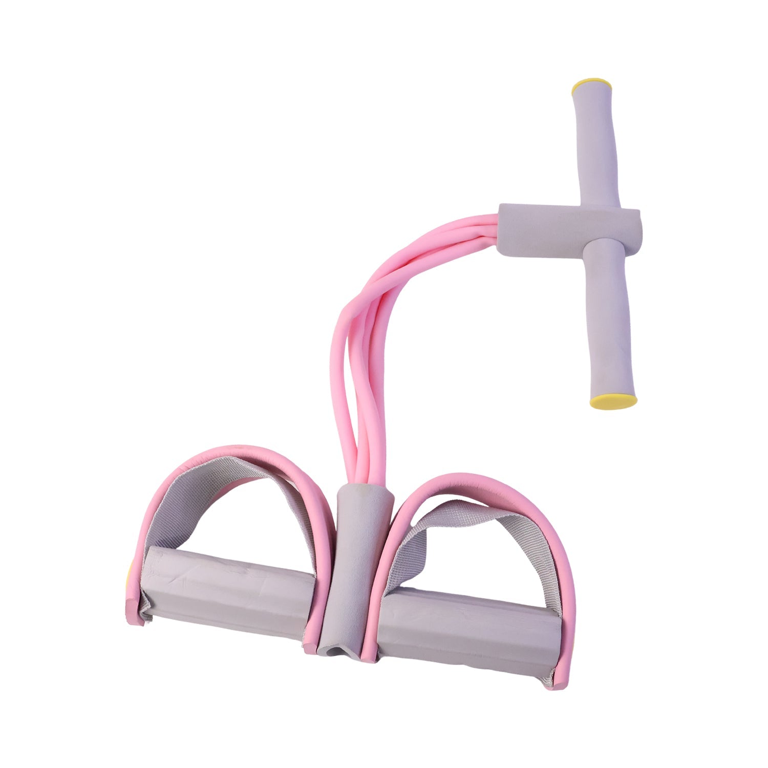 Four-tube elastic fitness pull rope for exercise versatility